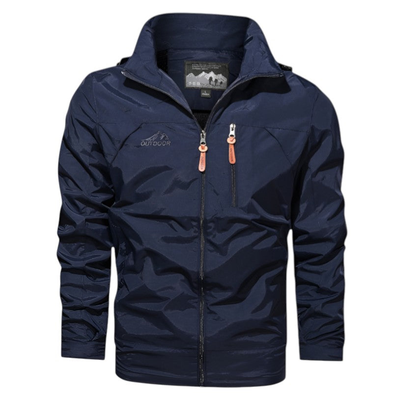 Outdoor military waterproof jacket