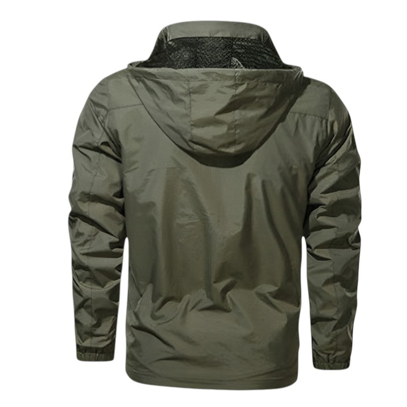 Outdoor military waterproof jacket