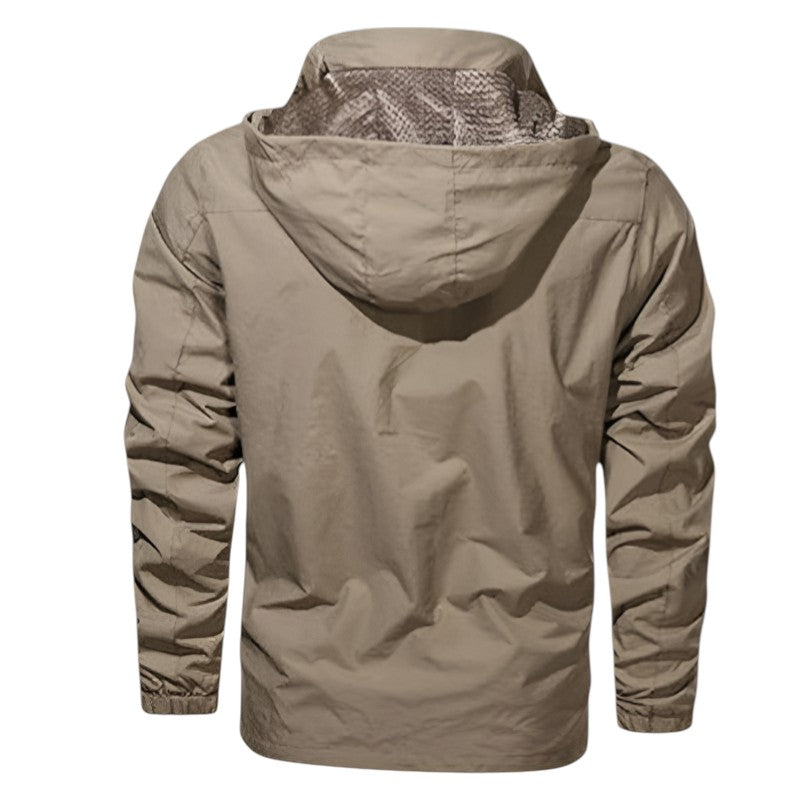 Outdoor military waterproof jacket