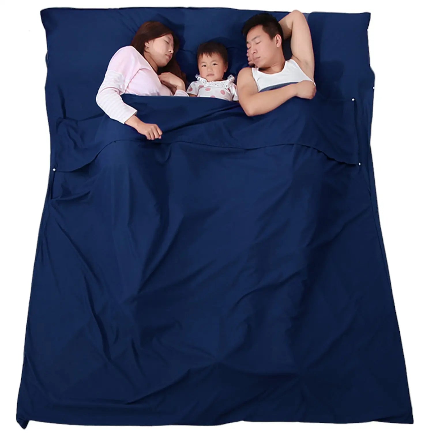 Outdoor sleeping bag liner