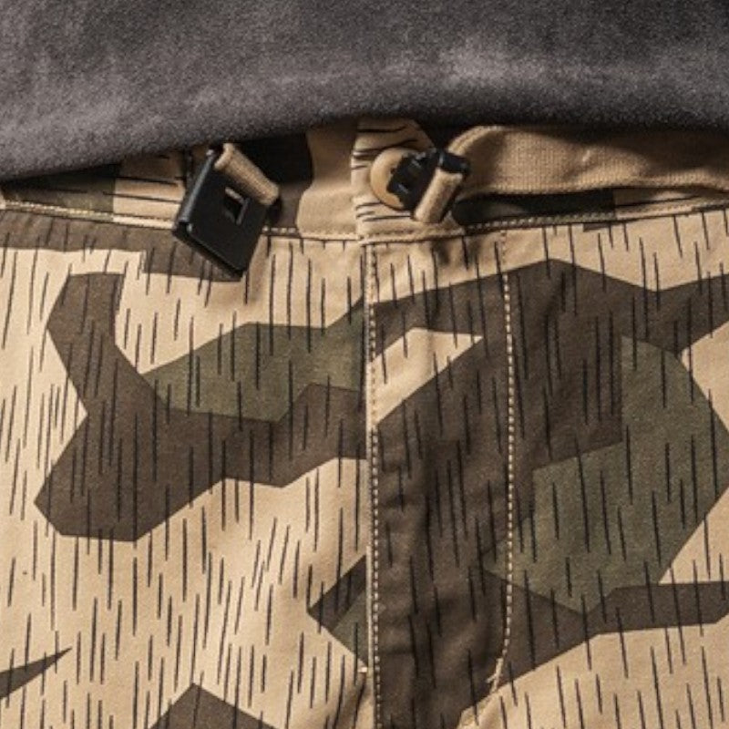 Oversized camo cargo pants military