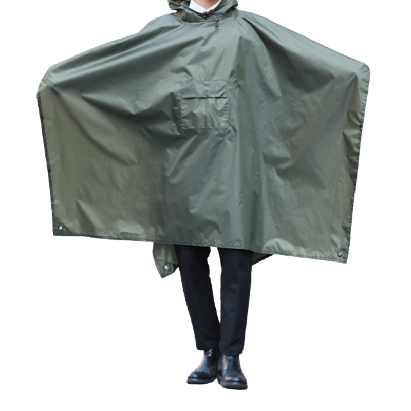 oversized waterproof poncho