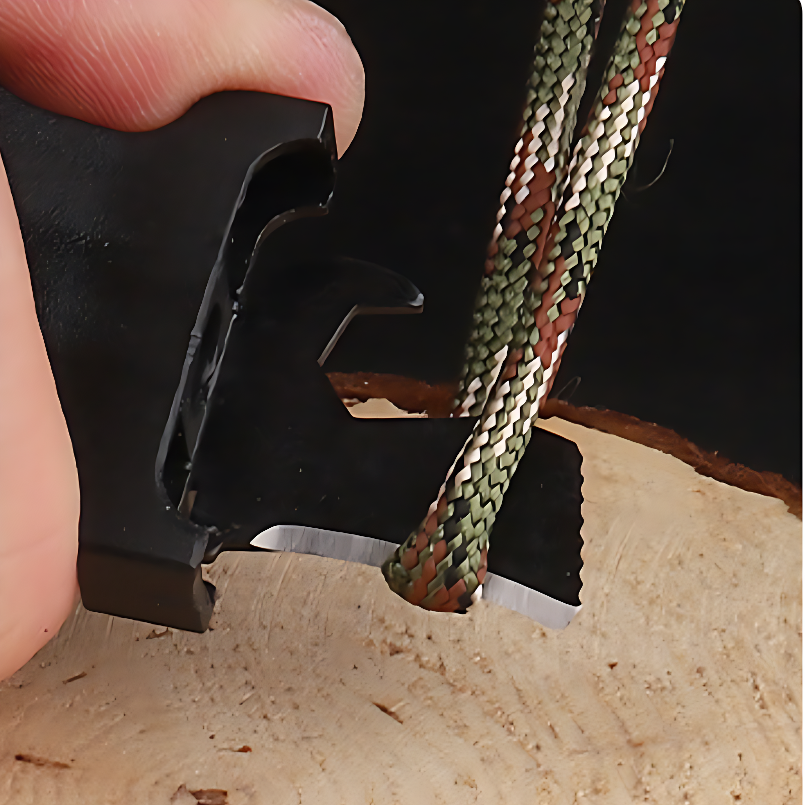 Para cord knife bracelet