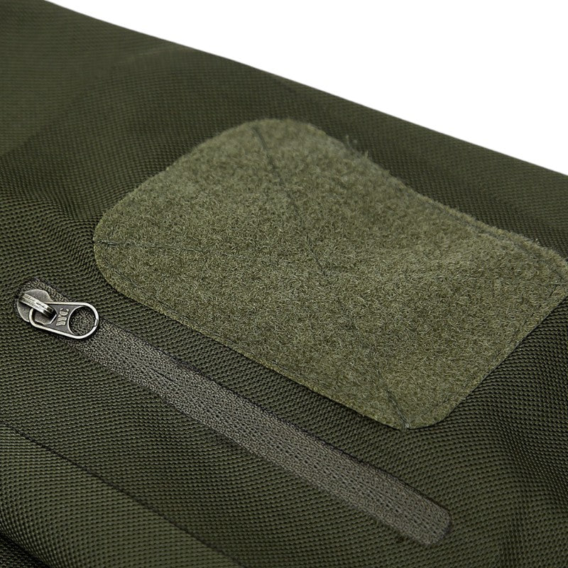 Polo shirt with velcro patch