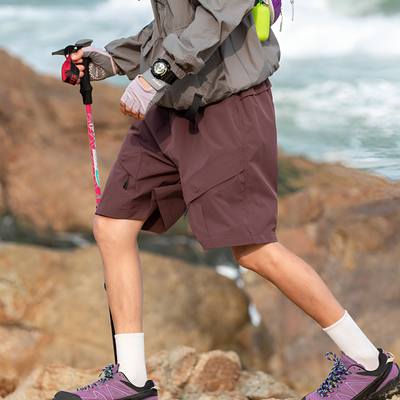 Premium trekking hiking cargo shorts