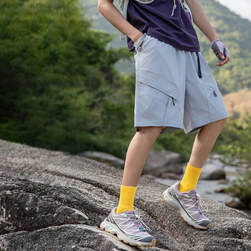 Premium trekking hiking cargo shorts