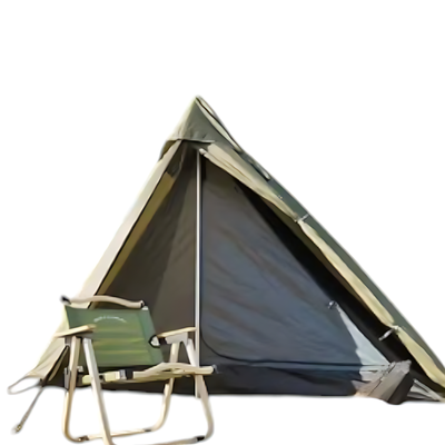 Pyramid camping tent