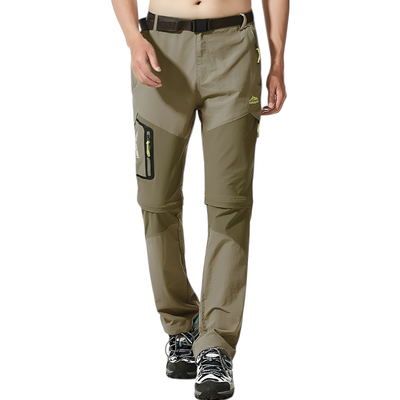 Quick dry detachable hiking pants