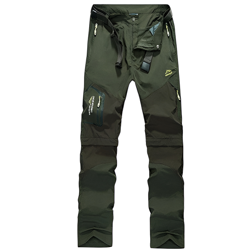 Quick dry detachable hiking pants