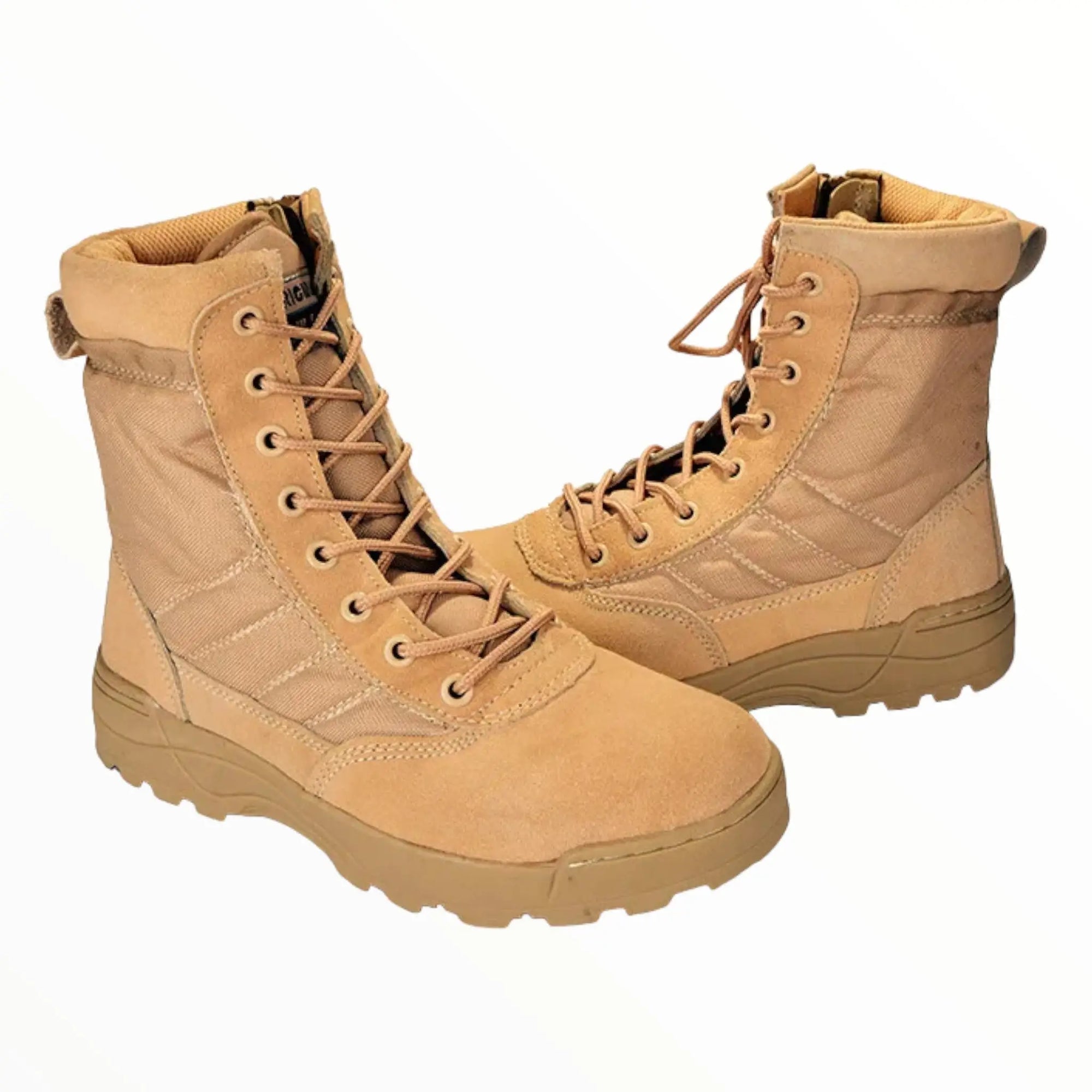 Side Zip Desert Boots