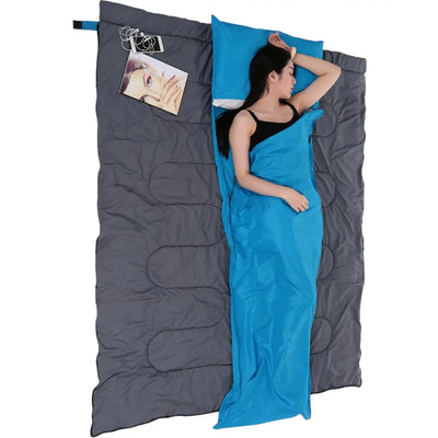 Sleeping bag liner for summer