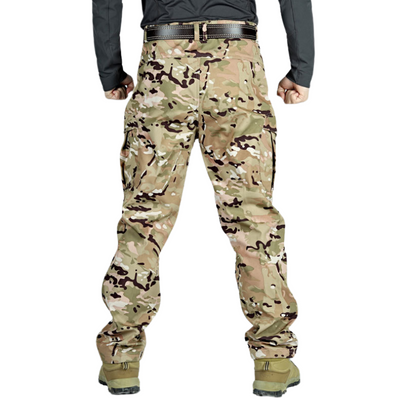 slim combat trousers mens