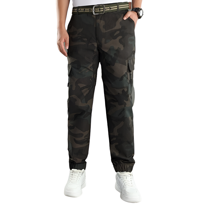 Straight leg army cargo pants