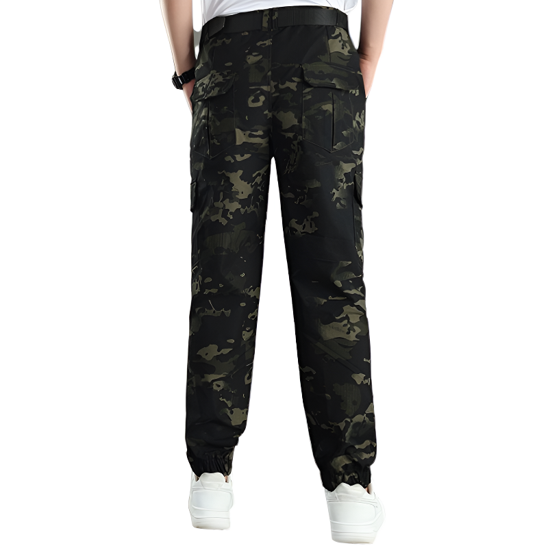 Straight leg army cargo pants