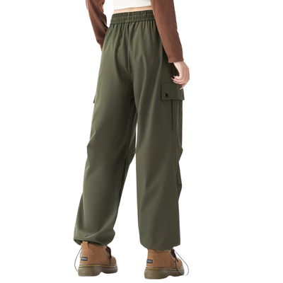 Straight leg cargo trousers womens