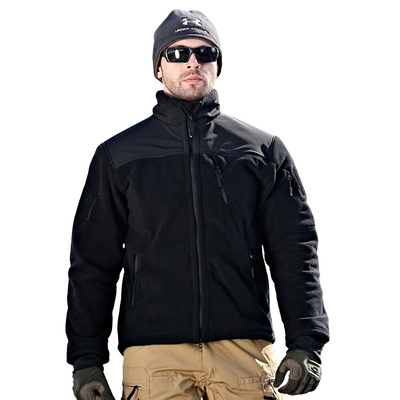 Tactical army fleece jacket