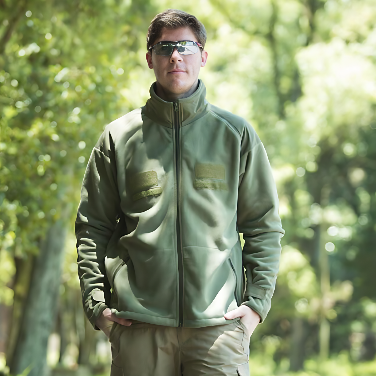 Tactical army warm jacket