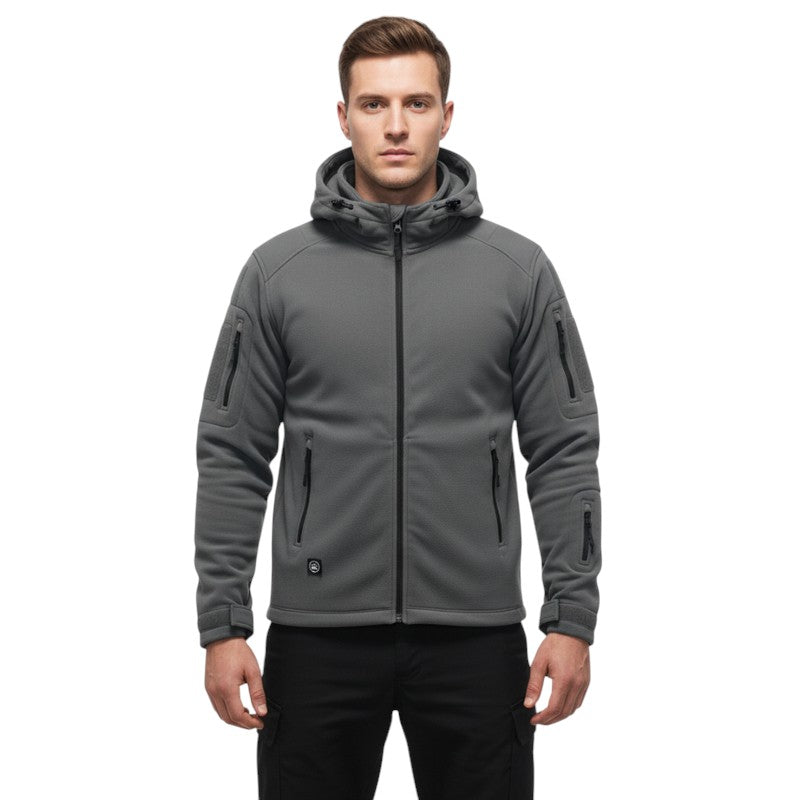 tactical outdoor hoodie zip up