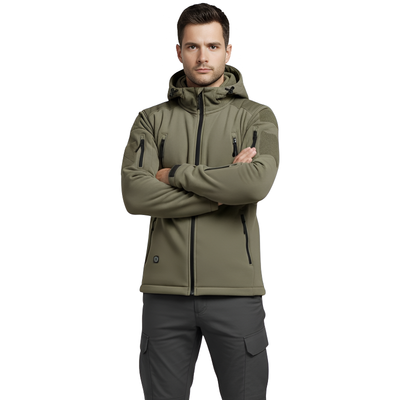 tactical outdoor hoodie zip up