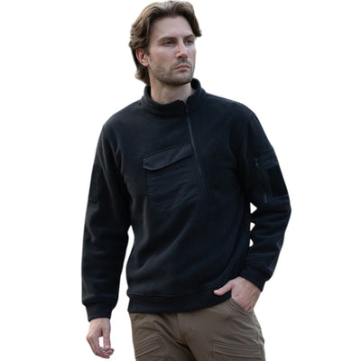Tactical winter fleece pullover