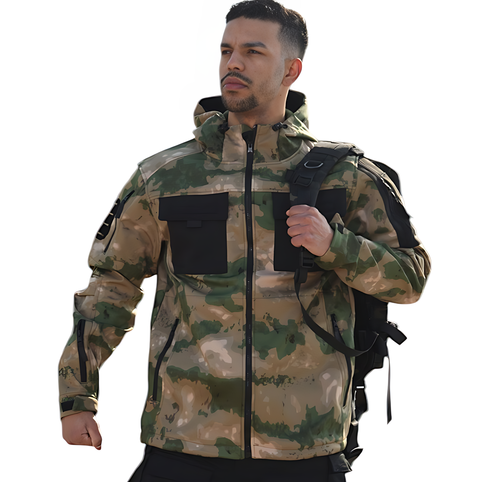 Tactical winter hoodie