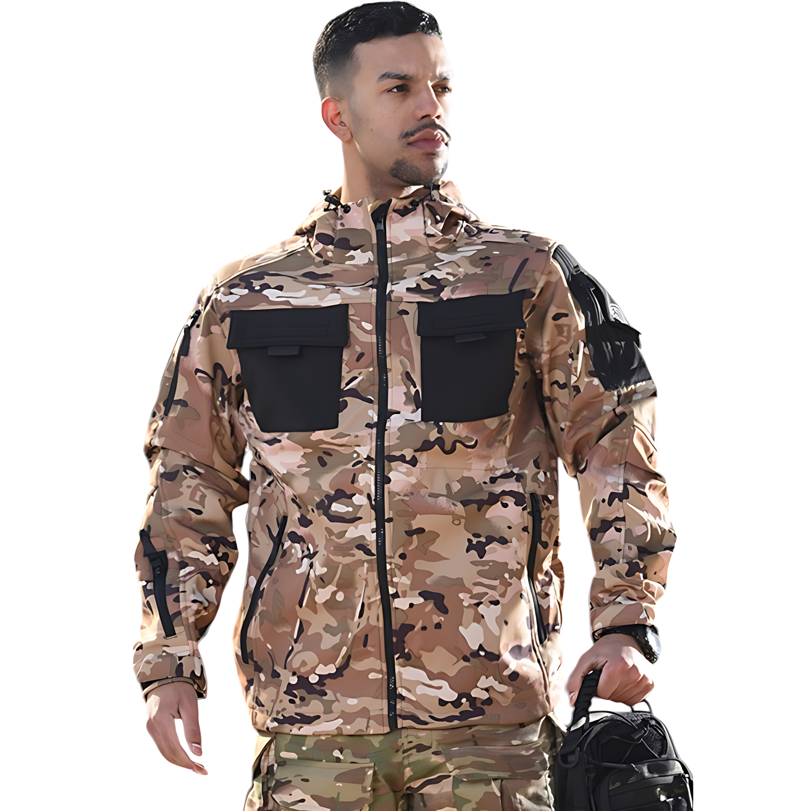 Tactical winter hoodie