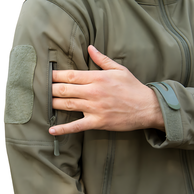 Tactical zip up hoodie