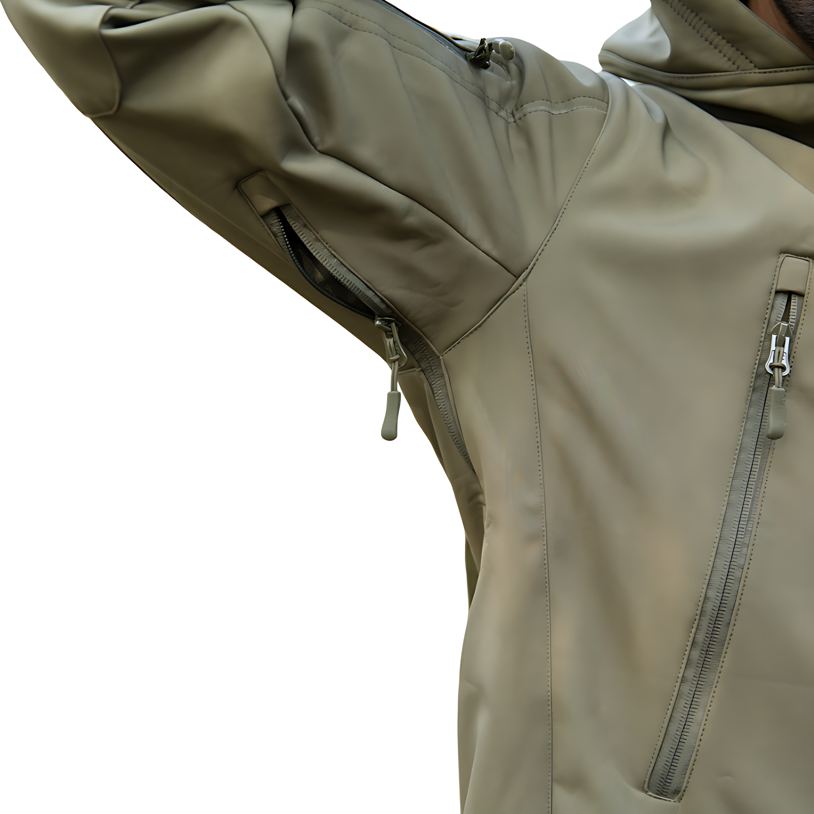 Tactical zip up hoodie