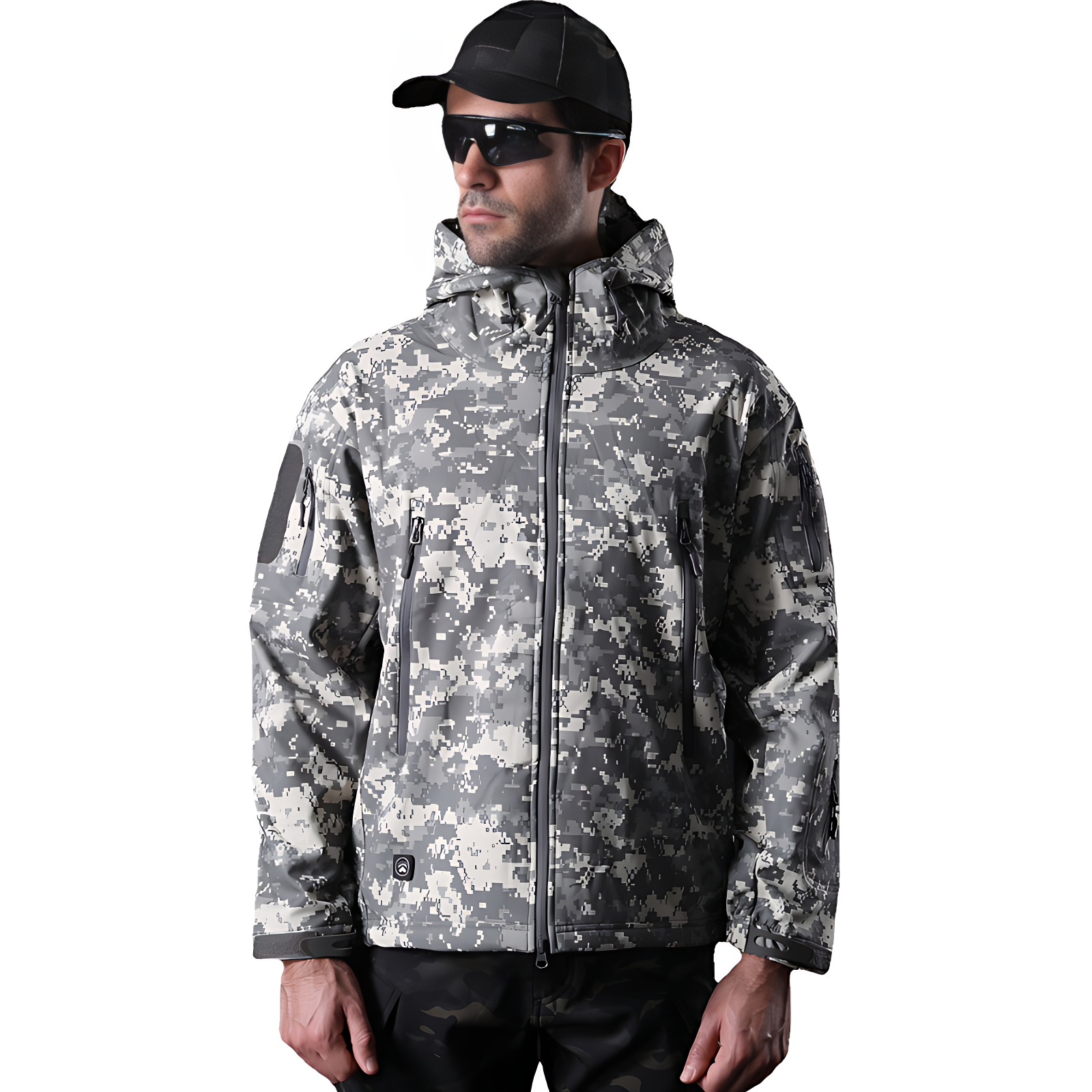 Tactical zip up hoodie