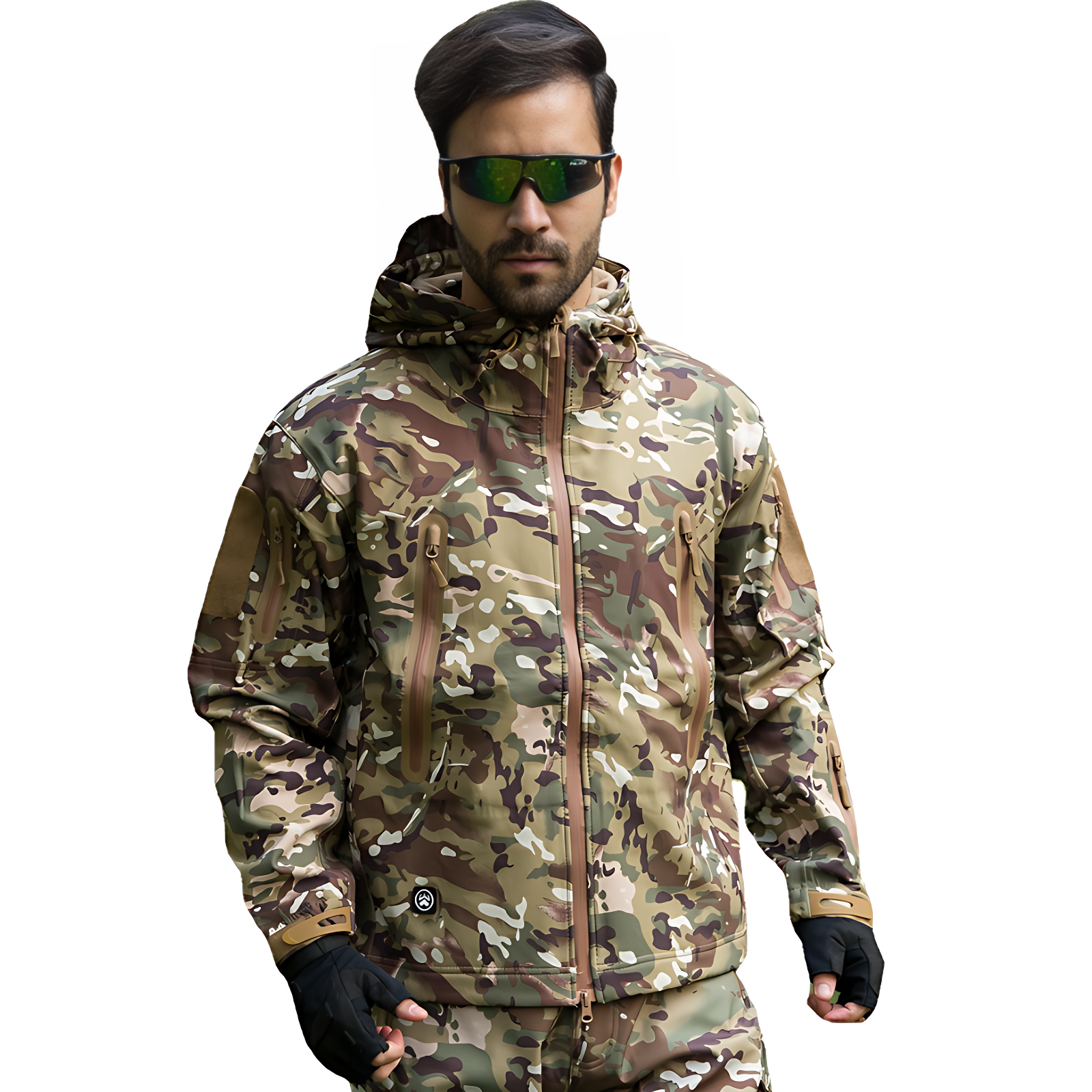 Tactical zip up hoodie