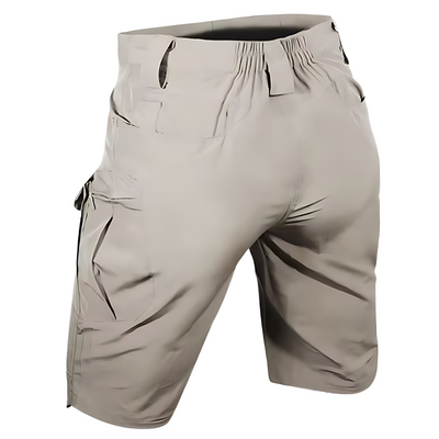 Urban khaki tactical combat shorts