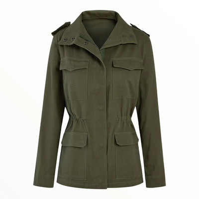 Vintage Military Jacket Womens