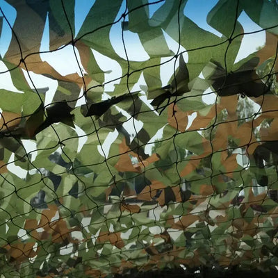Waterproof camouflage netting