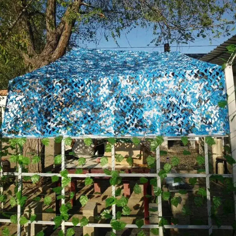 Waterproof camouflage netting