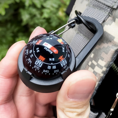 Waterproof Carabiner Compass