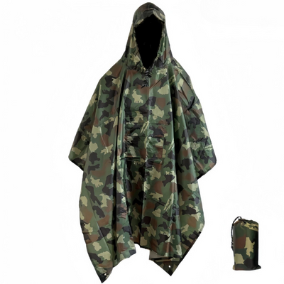waterproof multi purpose rain poncho