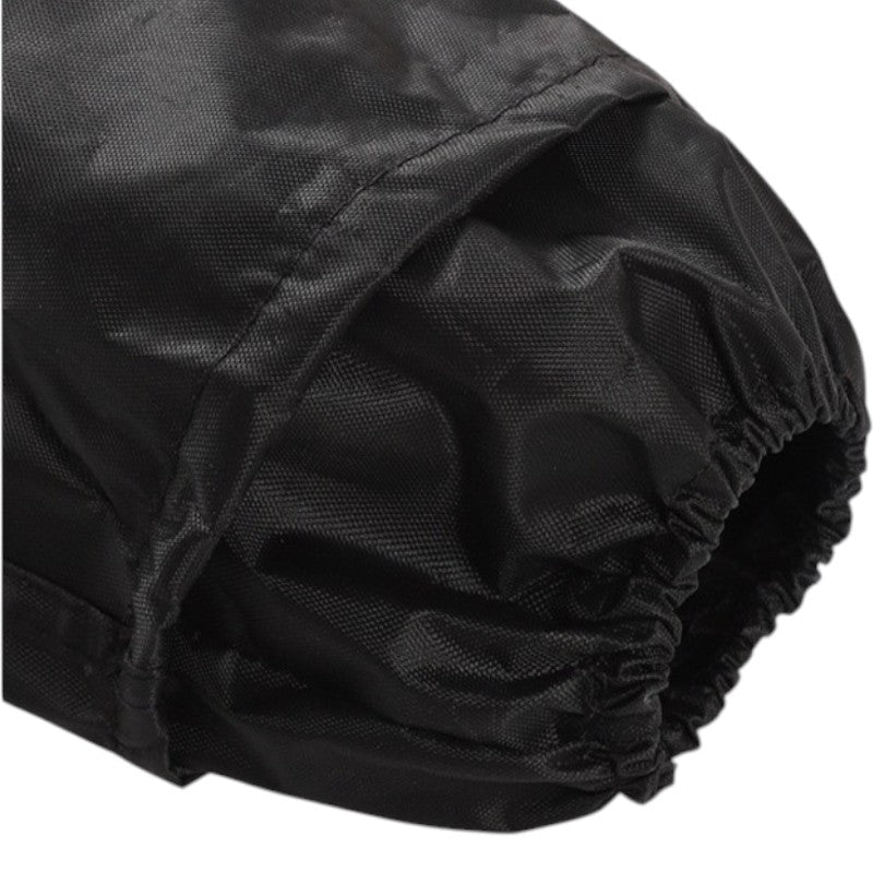 Waterproof poncho black