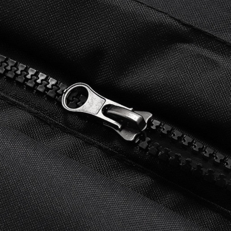 Waterproof poncho black