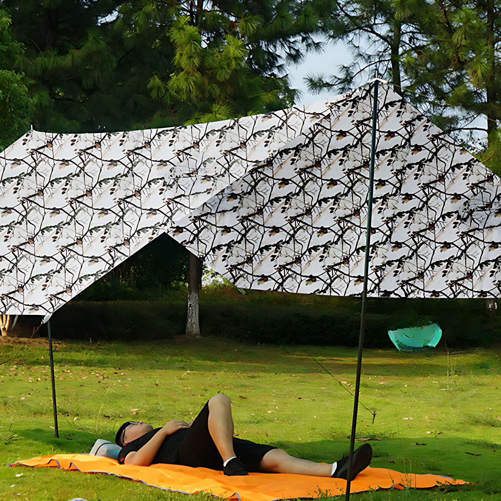 Waterproof poncho multifunctional