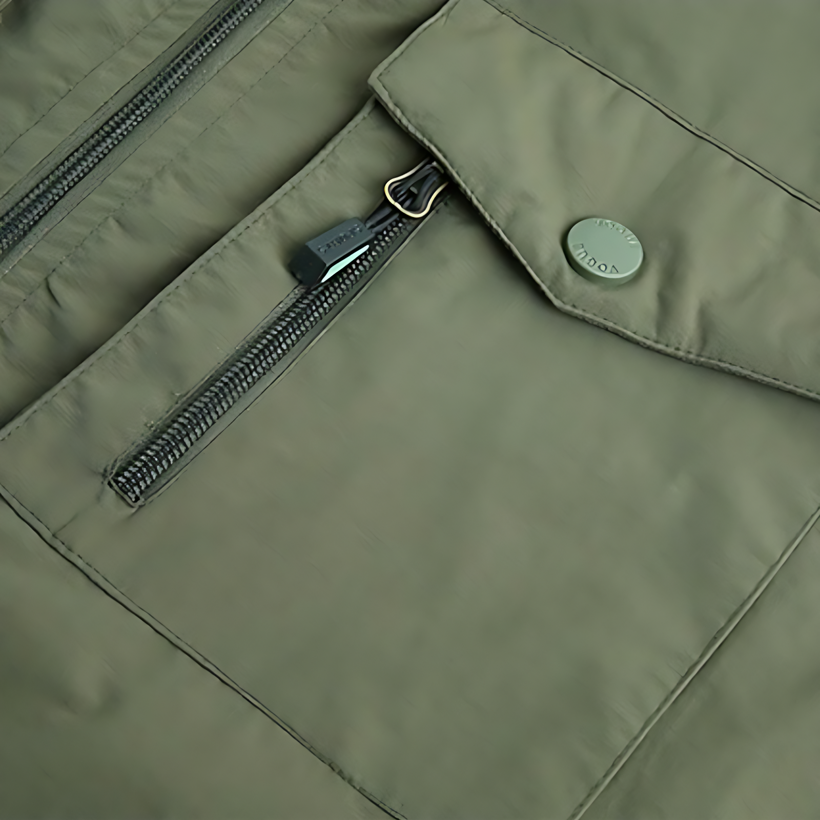 Waterproof zip down hoodie