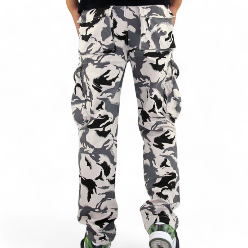 White Army Cargo Pants
