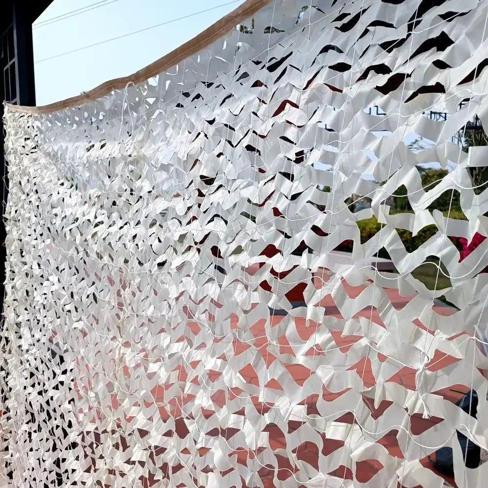 White Camouflage Net