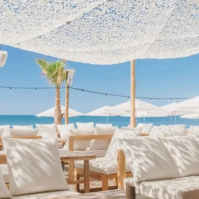 White Camouflage Net