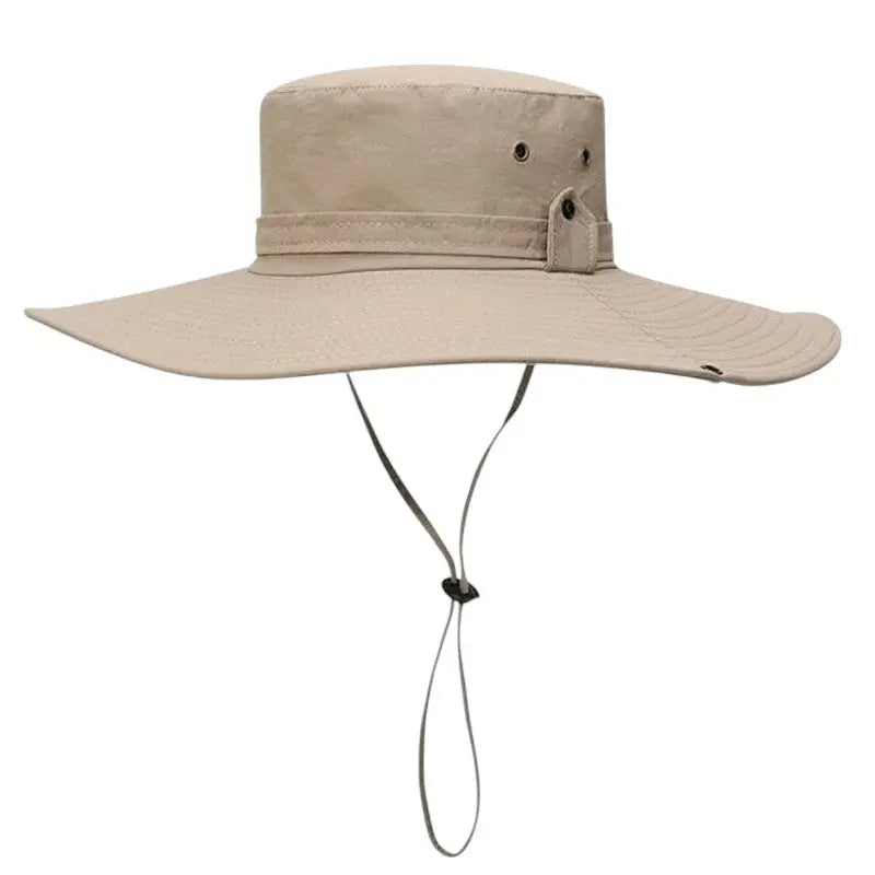 Wide brim bush hat