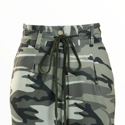 Womens camo combat trousers