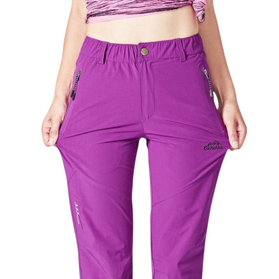 Women’s quick dry hiking trousers