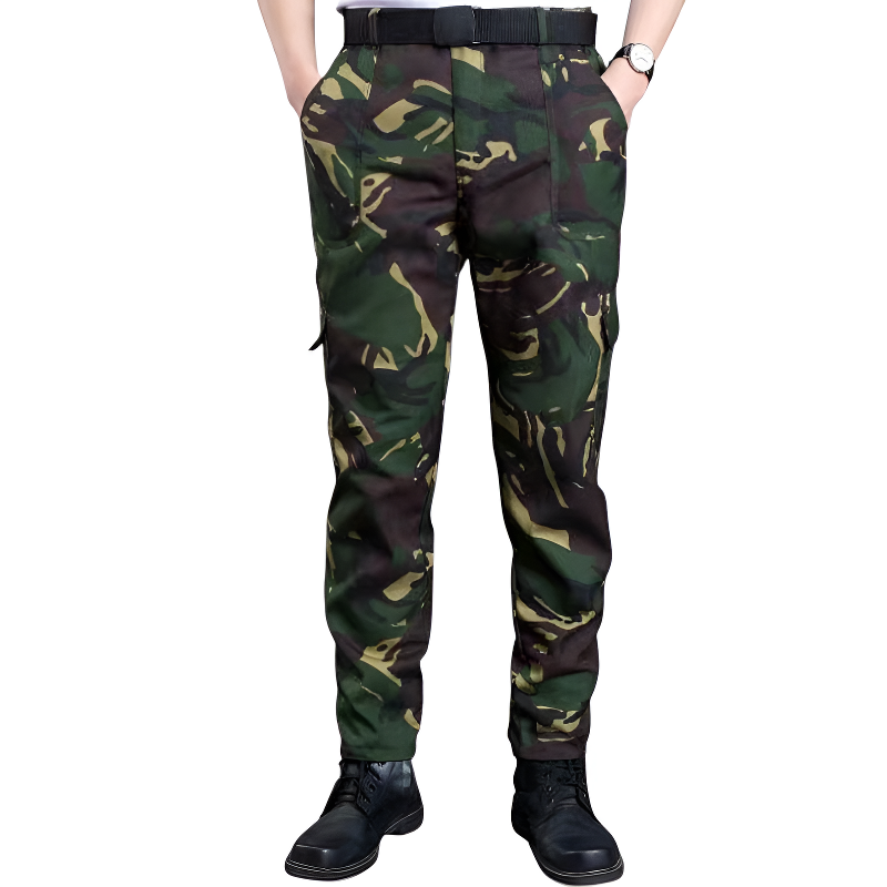 Woodland camo cargo pants
