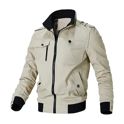 Zip Up Military Jacket