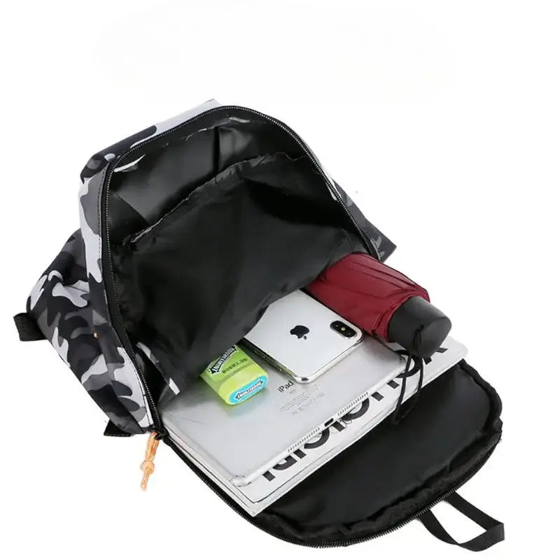 Small camo backpack