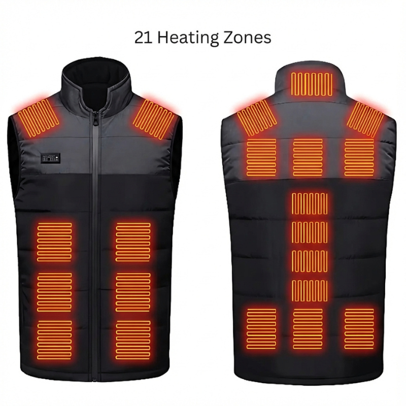 Heated vest